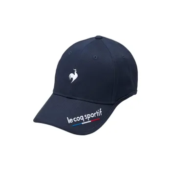 Le Coq Sportif Cotton Baseball Caps Unisex Dark Blue