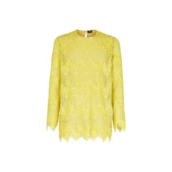FENDI T Shirts Men Yellow