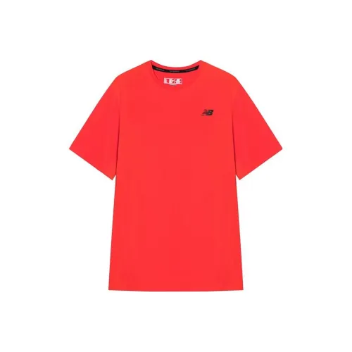 New Balance T Shirts Men Red