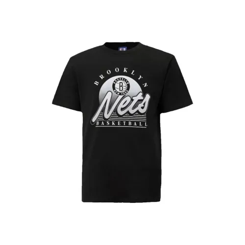NBA Brooklyn Nets T Shirts Unisex Black