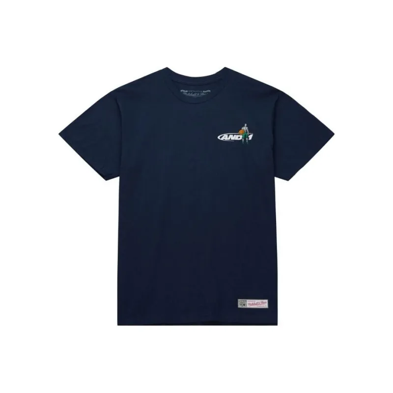 And1 X Mitchell Ness T-Shirts Men Blue-0