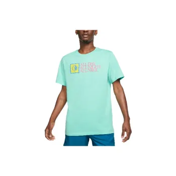 Nike Sportswear T Shirts Men Tropical Green