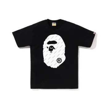 A BATHING APE Hexagram Big Ape Head Tee