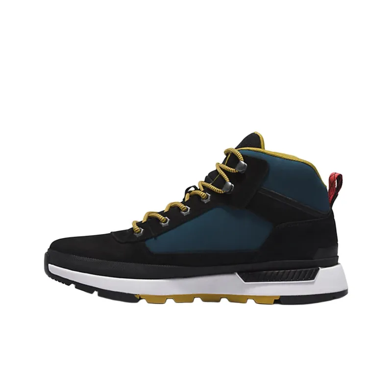 Timberland Field Trekker Anti Slip Wear Resistant Low Top Hiking Shoes Men's Black Blue-2