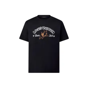 LOUIS VUITTON By Tyler The Creator Embroidered Cotton T shirt