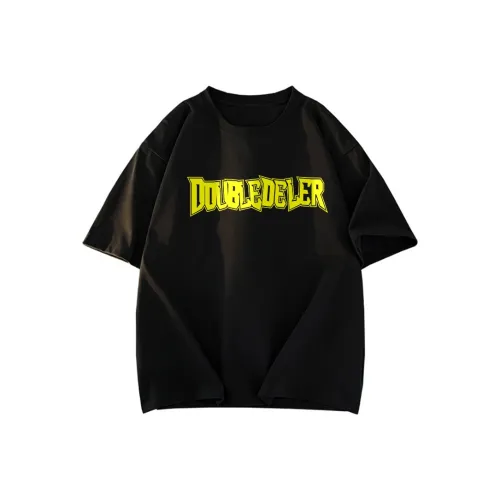 Opening Ceremony Logo Printed Double Collar T Shirt