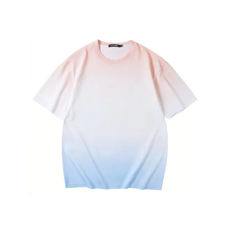 HLA JEANS T Shirts Men Bleached Gradient 47-0