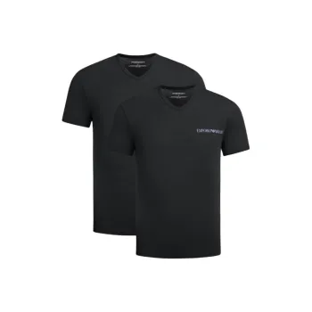 EMPORIO ARMANI T Shirt Black Men's 2 Pack