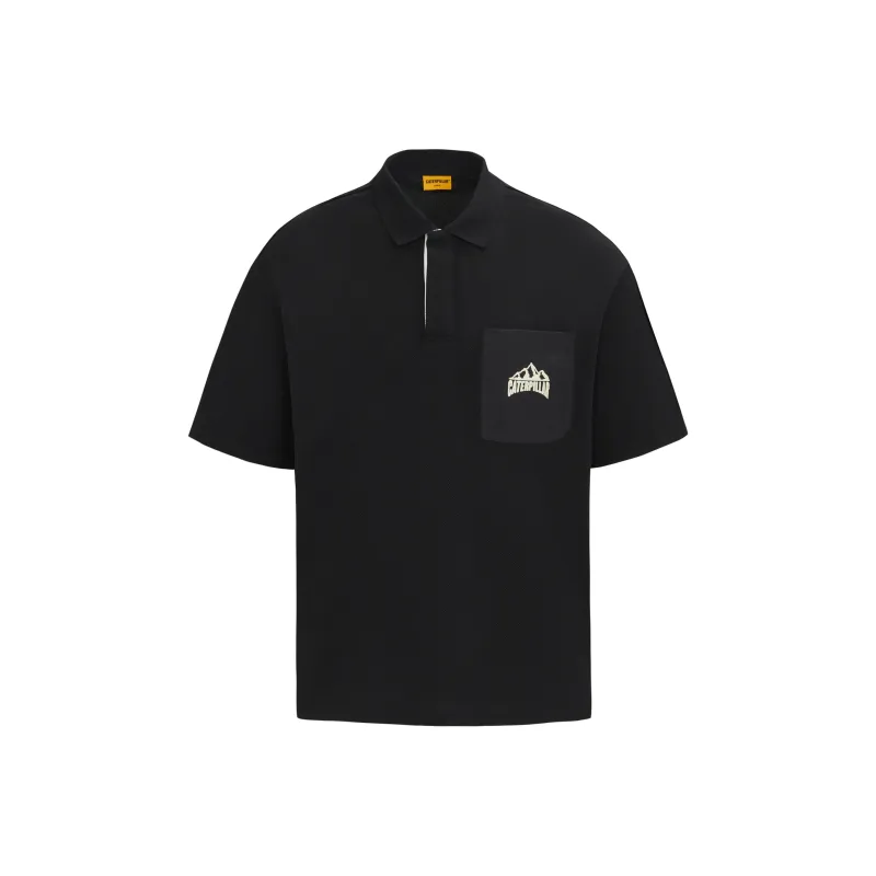 CAT T Shirts Men Black-0