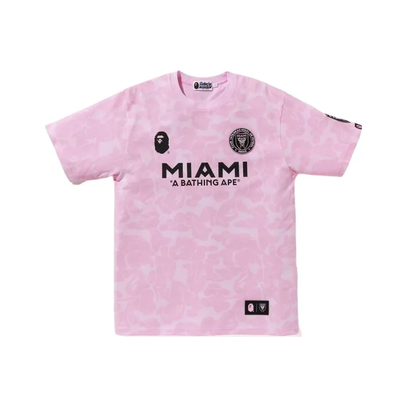 Bape X Inter Miami Cf Camo Tee-0