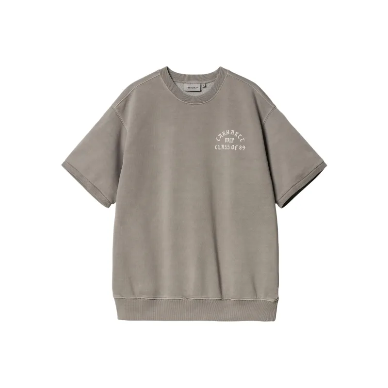 Carhartt WIP Logo Printed Crewneck T Shirt-0