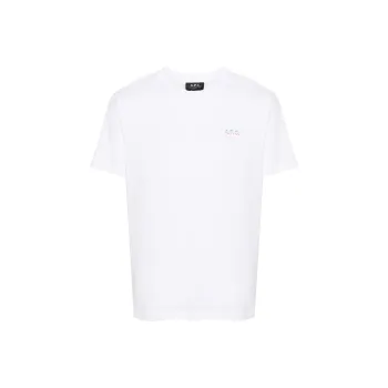 A.P.C Logo Printed Crewneck T Shirt
