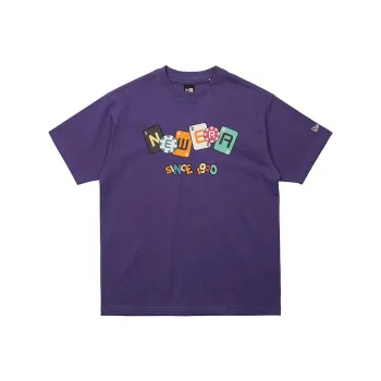 New Era T Shirts Unisex Purple