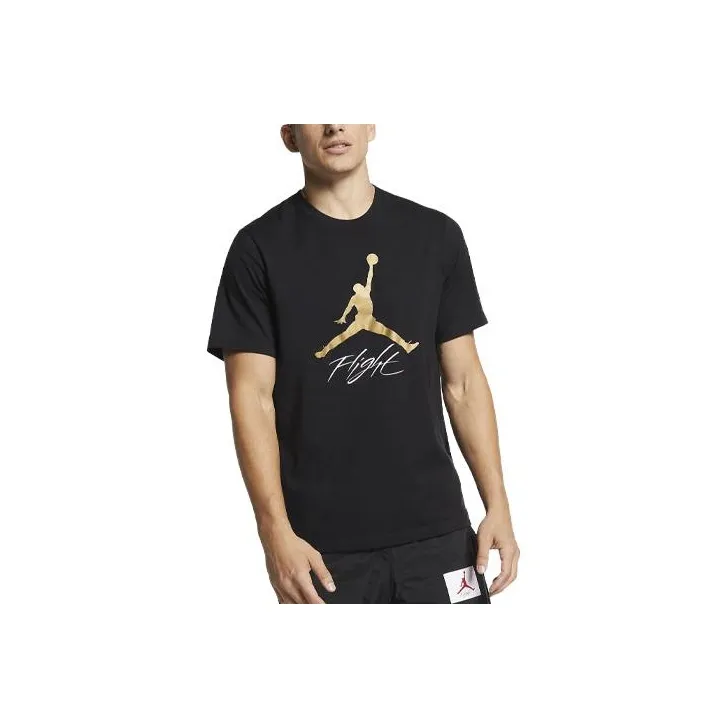 Jordan Flight T Shirts Men Black-0