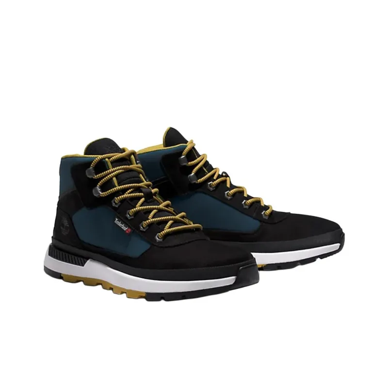 Timberland Field Trekker Anti Slip Wear Resistant Low Top Hiking Shoes Men's Black Blue-3
