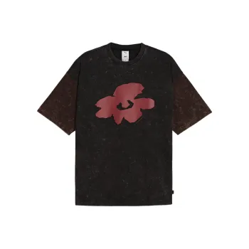 PUMA x P.A.M. Collaboration CONTRAST TEE T Shirt Unisex Black