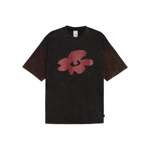 PUMA x P.A.M. Collaboration CONTRAST TEE T Shirt Unisex Black