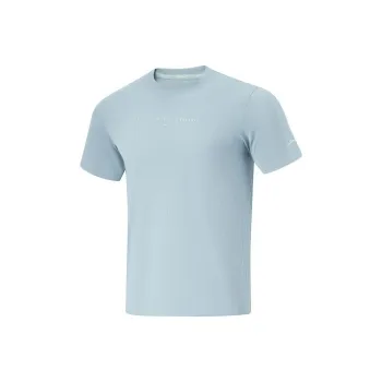 LiNing T Shirt Men's Fish Eye Cyan
