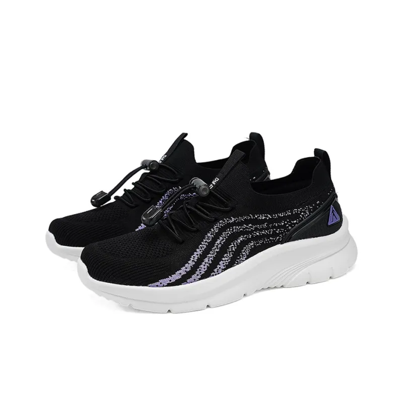 ZULIZ Sports Elderly Shoes Casual Shoes Women's Low Top Black/Pink-2