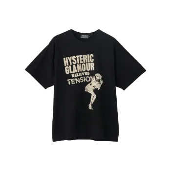 HYSTERIC GLAMOUR T-Shirts Men Black