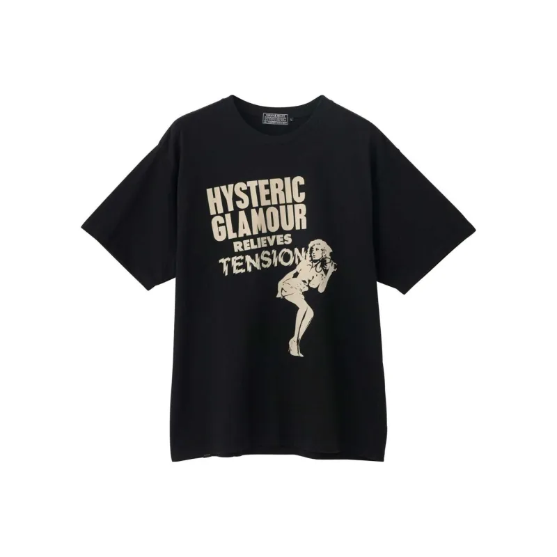 HYSTERIC GLAMOUR T-Shirts Men Black-0