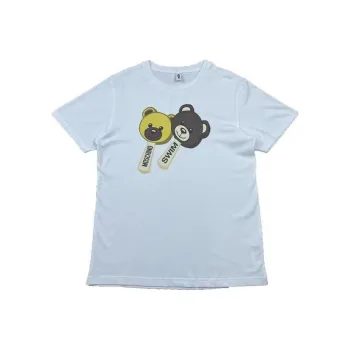 MOSCHINO T Shirts Unisex White