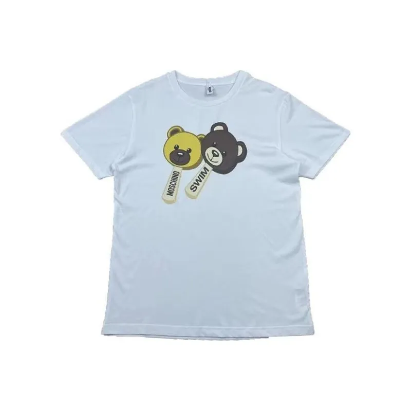 MOSCHINO T Shirts Unisex White-0