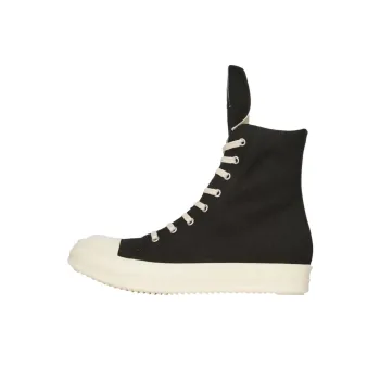 RICK OWENS/RO High Top Skateboard Shoes Women's Black