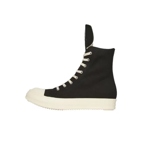 RICK OWENS/RO High Top Skateboard Shoes Women's Black