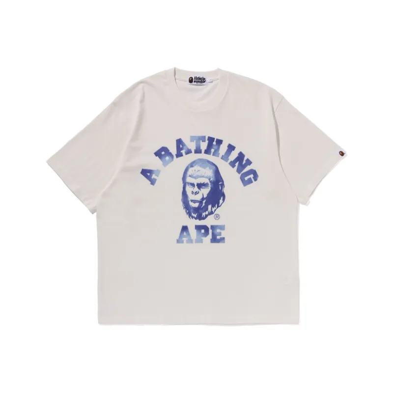 A BATHING APE College Graphic Tee-1