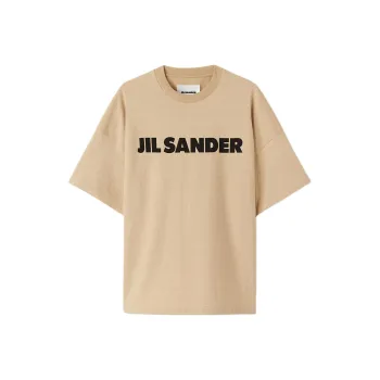 JIL SANDER Logo Printed Crewneck T Shirt
