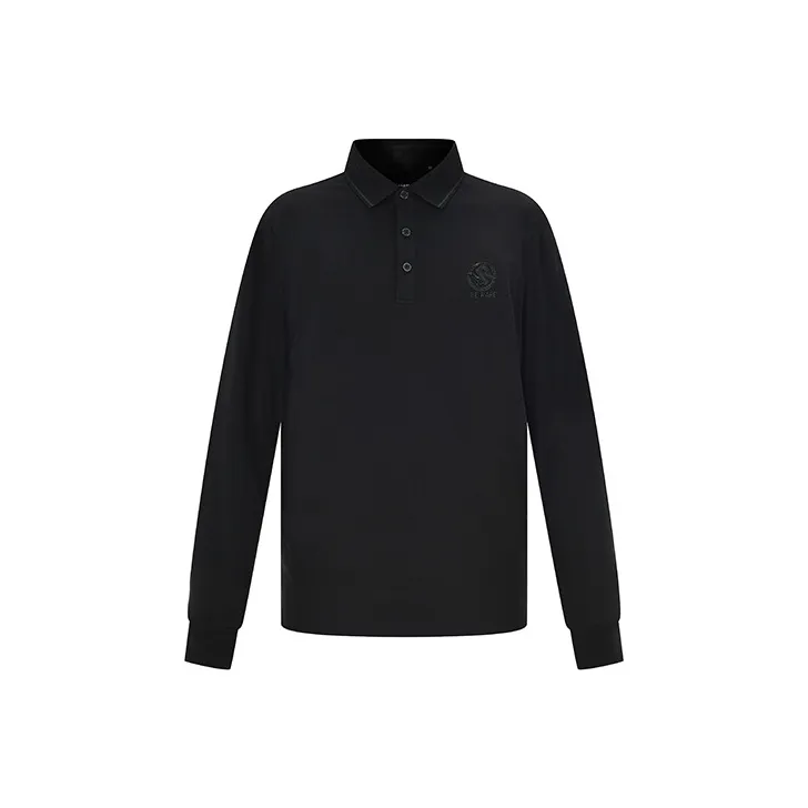 RARE Long Sleeved T Shirt Men's Black-0