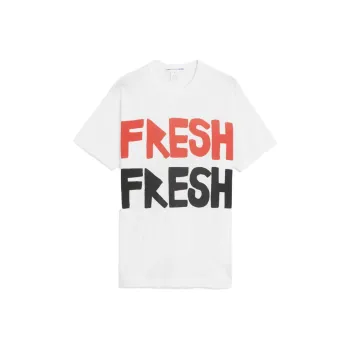 COMME DES GARCONS SHIRT Fresh Printed Crewneck T Shirt