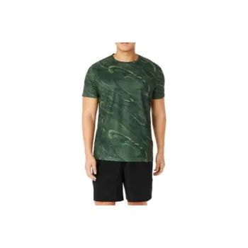 Asics SUMINAGASHI T-Shirts Men Green