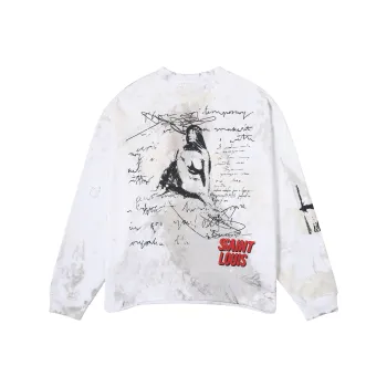 SSSAINT LOUIS T Shirt Unisex Dirty White