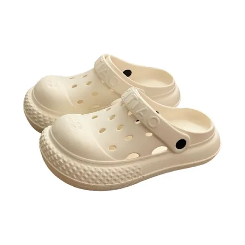 Thin Strips Sandal Slippers Women's, White