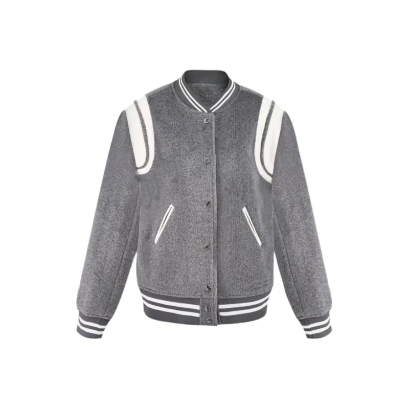 RTTO Baseball Jacket Unisex Ecru-1