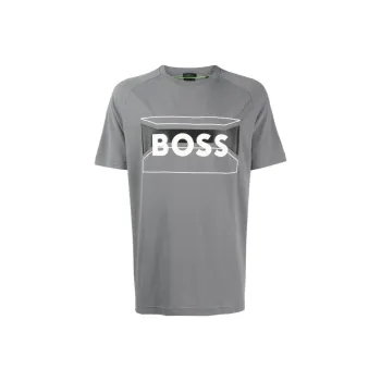 HUGO BOSS Logo Printed Crewneck T Shirt