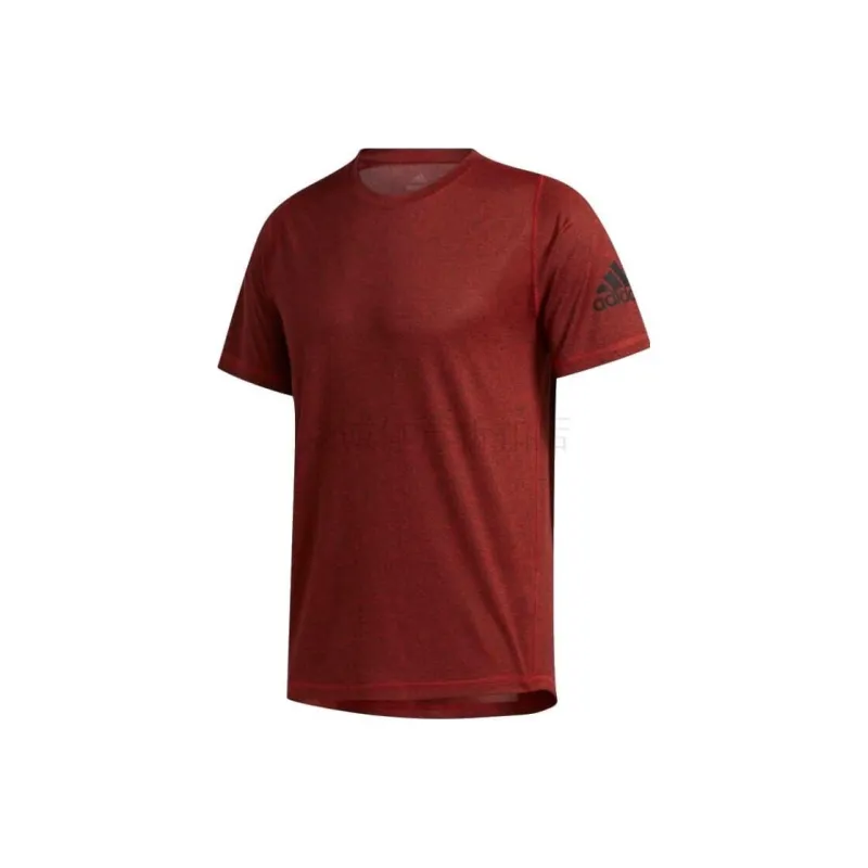 Adidas T Shirts Men Burgundy-0