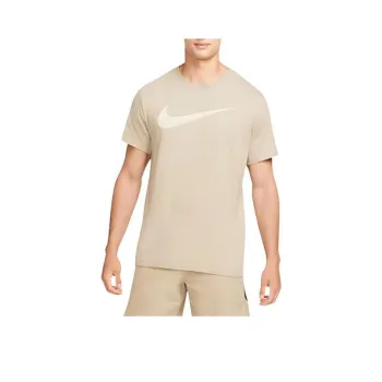 Nike T Shirts Men Beige