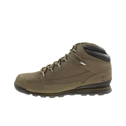 Timberland Euro Hiker Abrasion Resistant Slip Resistant Short Outdoor Boots Men's Green