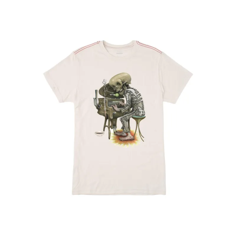 RVCA T-Shirts Men White-0