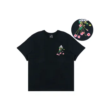 Adidas Classic Logo T Shirts 'Black'