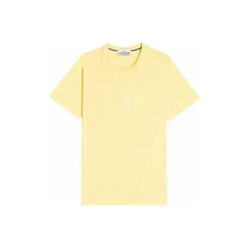 STONE ISLAND T Shirt Men's Yellow