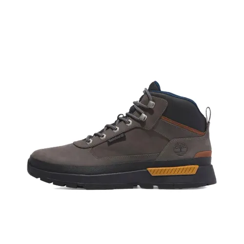 Timberland Field Trekker Abrasion Resistant Cushioning Short Outdoor Boots Men's Brown Gray