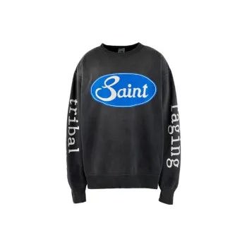 SAINT Mxxxxxx Logo print Cotton Sweatshirt