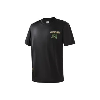 NBA Milwaukee Bucks T Shirts Unisex Black