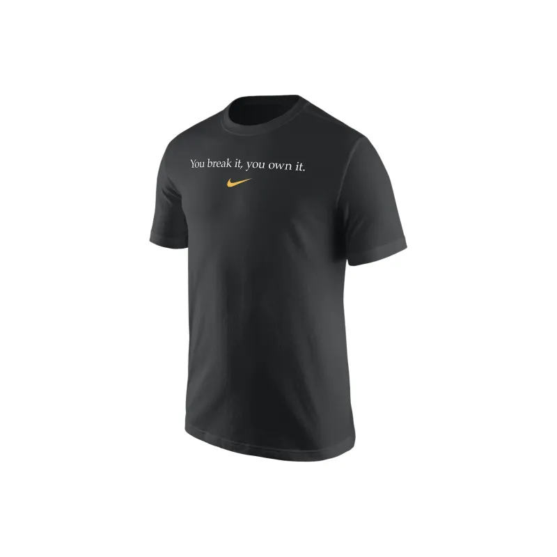 Nike Caitlin Clark Iowa T-Shirt Men's Black-0