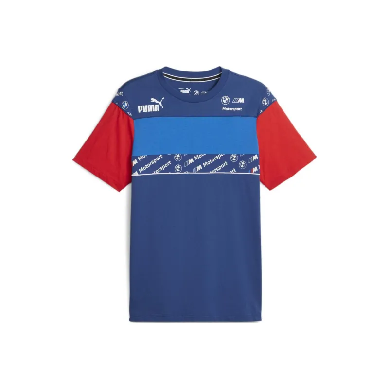 PUMA x BMW MMS SDS MOTORSPORT T-Shirt Men's Blue-0