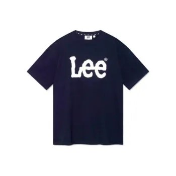 Lee T Shirts Unisex Navy Blue